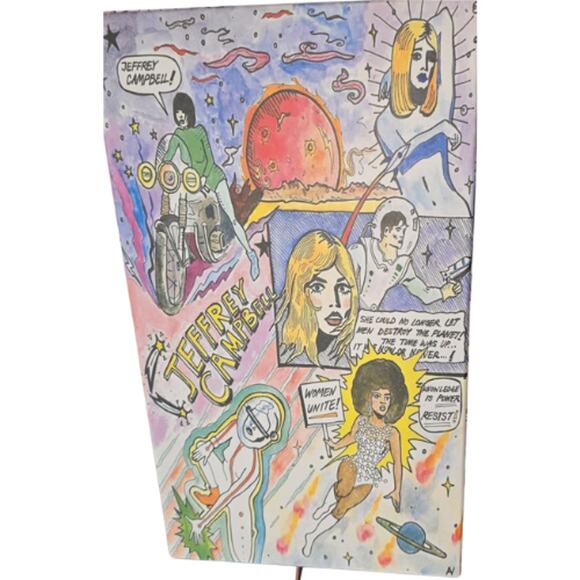 Jeffrey Campbell Demonica Sandal in Silver EUC Size 7.5 - Picture 7 of 7